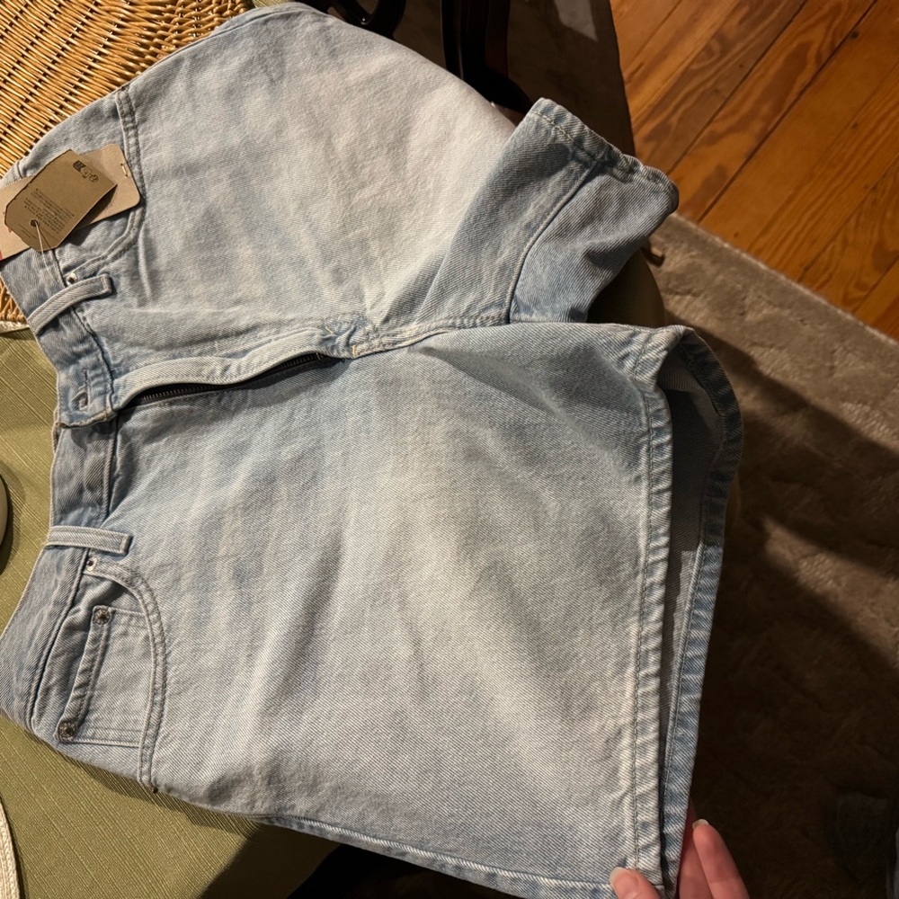 Levi's vintage style Light Blue Denim Shorts